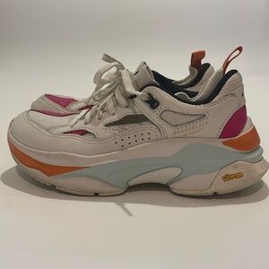 Brandblack Los Angeles Vibram Saga Mix-Media Chunky Sneakers